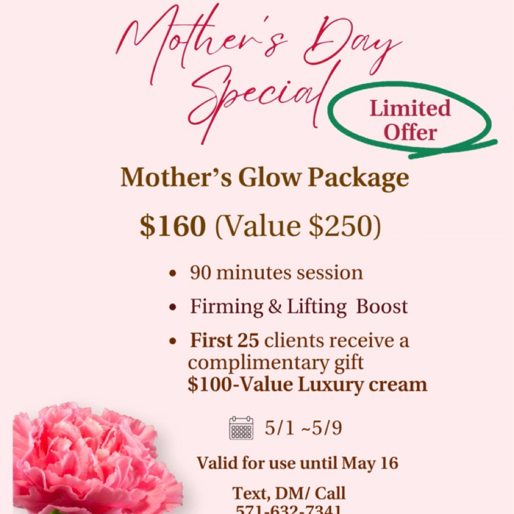 Mother's day Special at Hara Aesthetics & Spa in Chantilly, VA