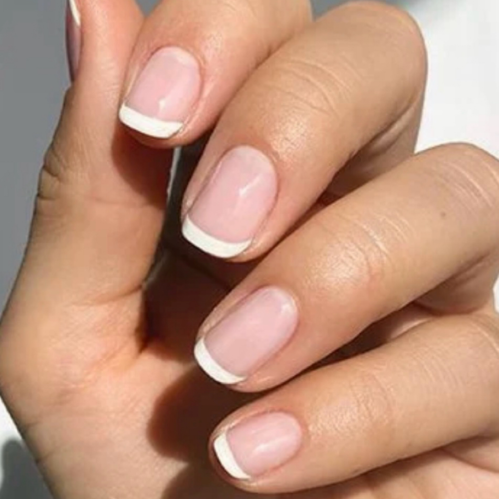 Traditional French Design at Viziatta Nails in Philadelphia, PA