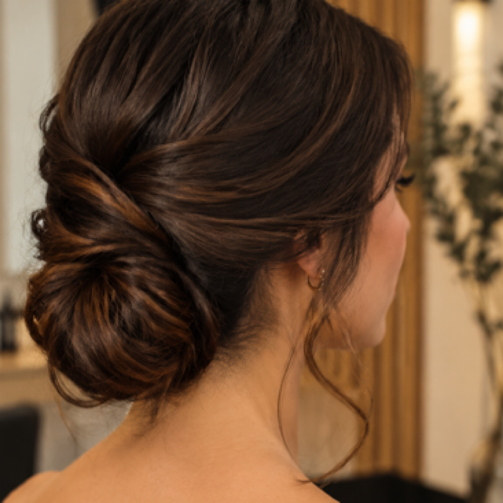 Special- Occasion Updo at Lisa V Hair & Makeup Studio in Fresno, CA
