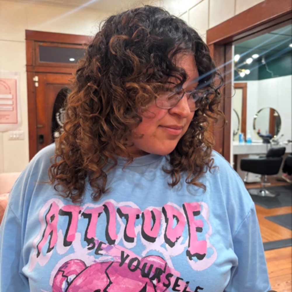 Maintenance Curly Cut at The Atelier in Kyle, TX
