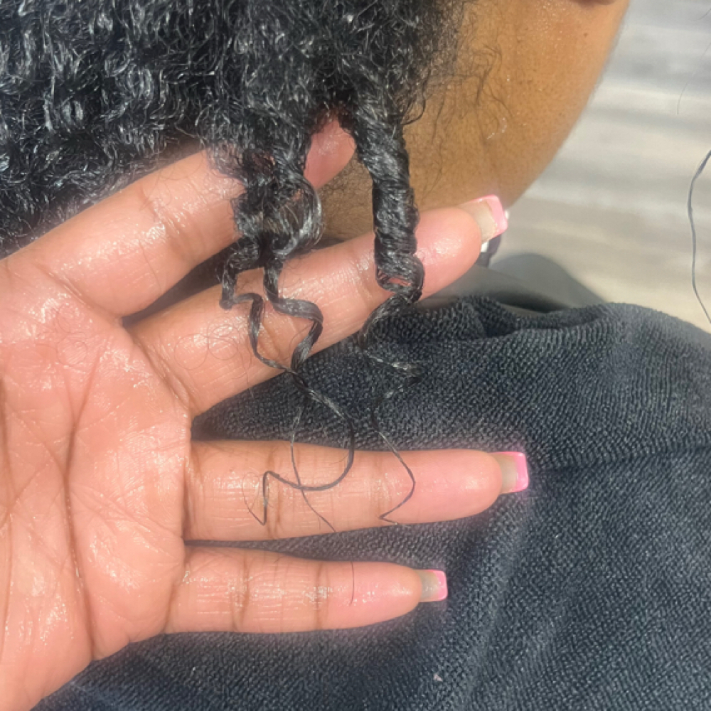 Finger Coil/curl Defining at Locs  by queen in Cleveland, OH