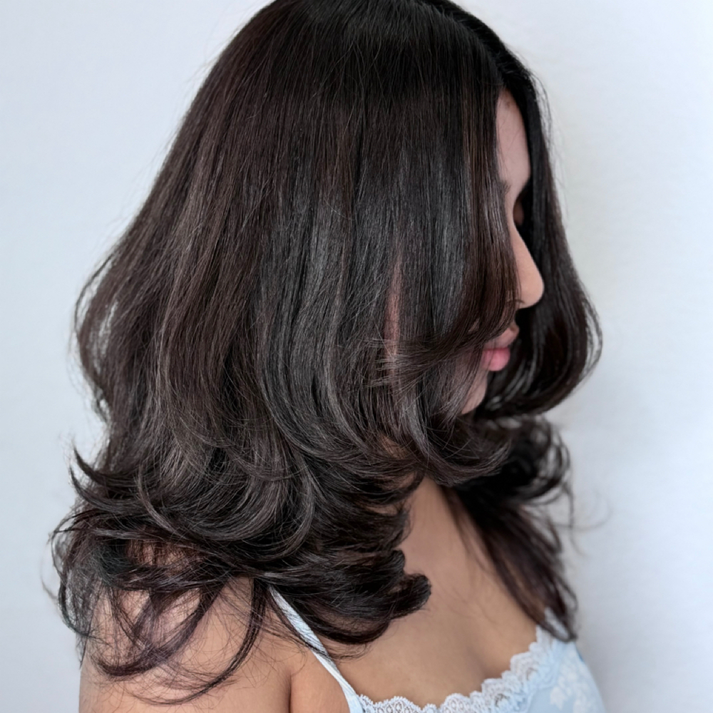Hair Cut at Purple Strand Beauty Salon in Las Vegas, NV