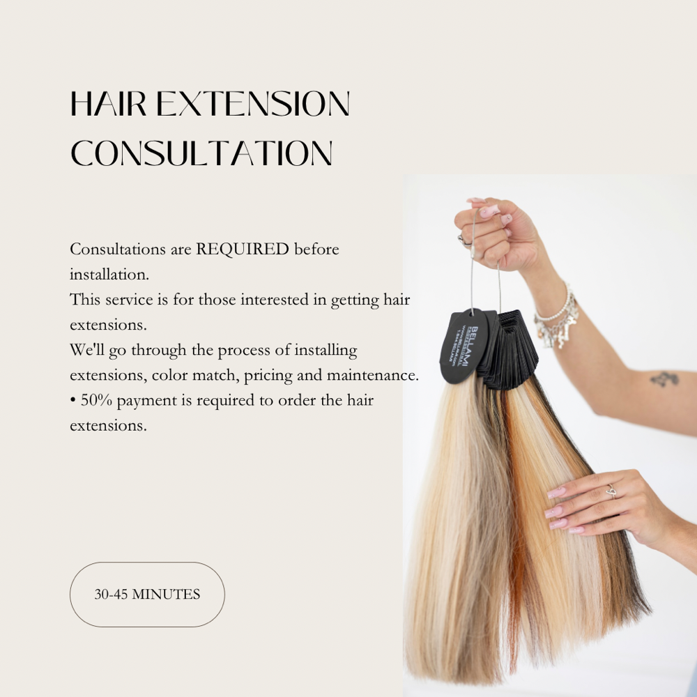 Hair Extension Consultation