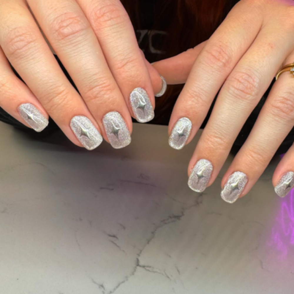 Gel Fill and Minimal Nail Art at Simone Hocks in Milwaukie, OR