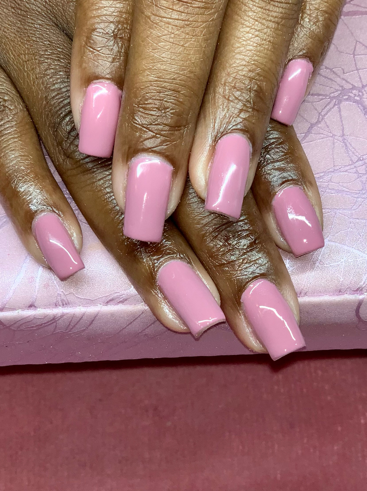 Gel Polish On Natural Nails 1 Color