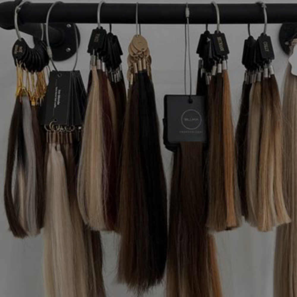 Hair Extension Consultation at Canvas Salon Co. in Jackson, MI