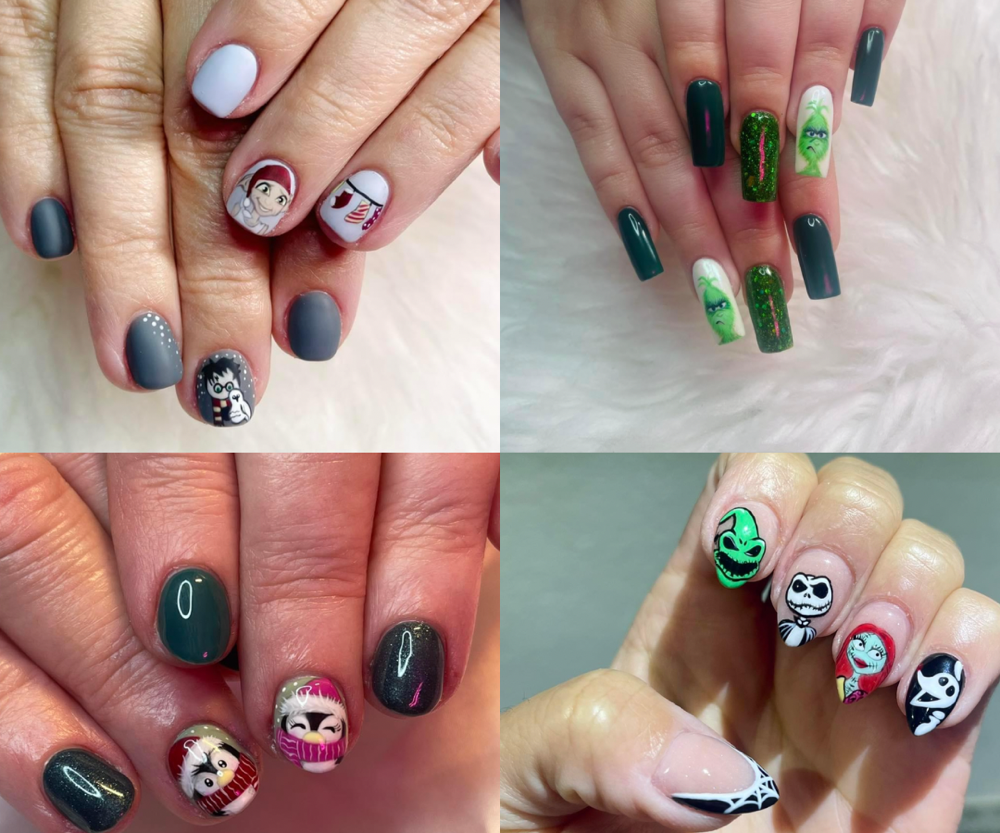 Nails Full Set + Tier 3 Designs