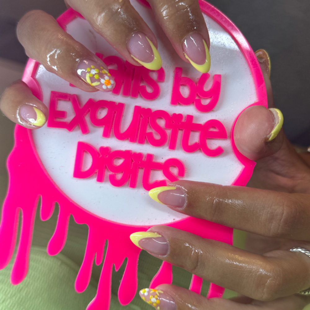Structured manicure at Exquisite Digits in Augusta, GA