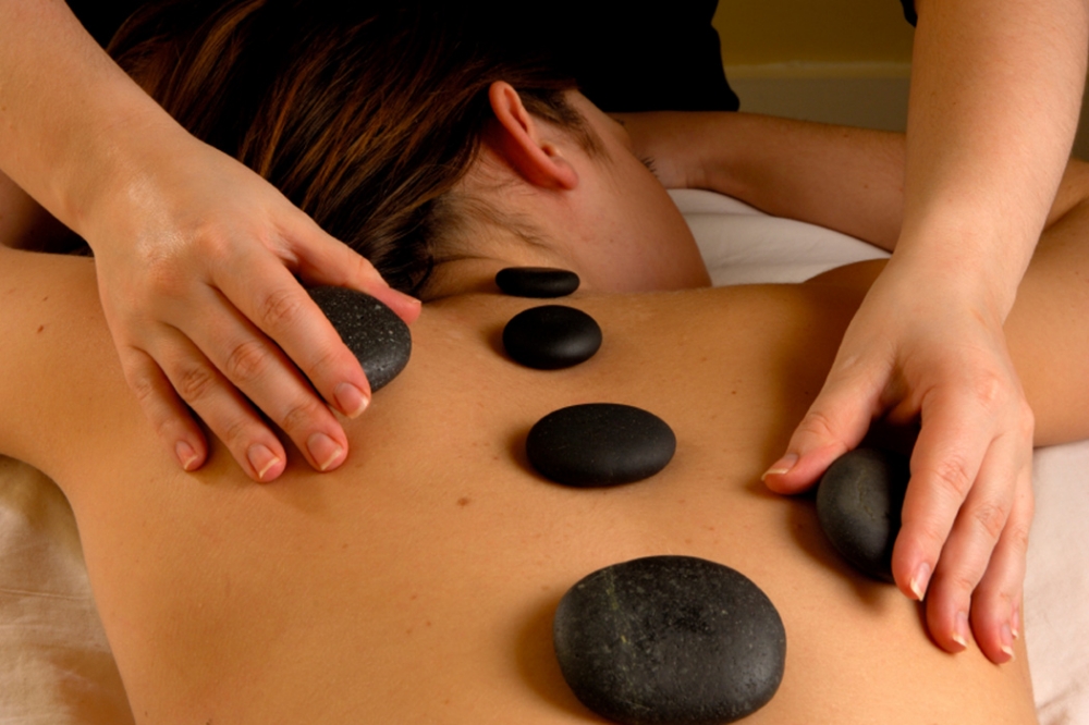 R&B Hot Stone Back Massage