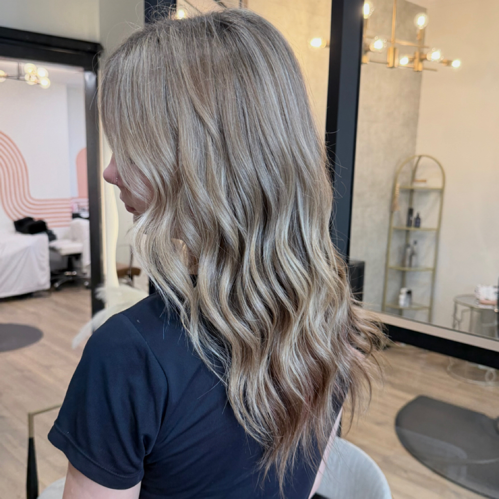 Partial Blonding at KC Beauty Bar in Overland park, KS