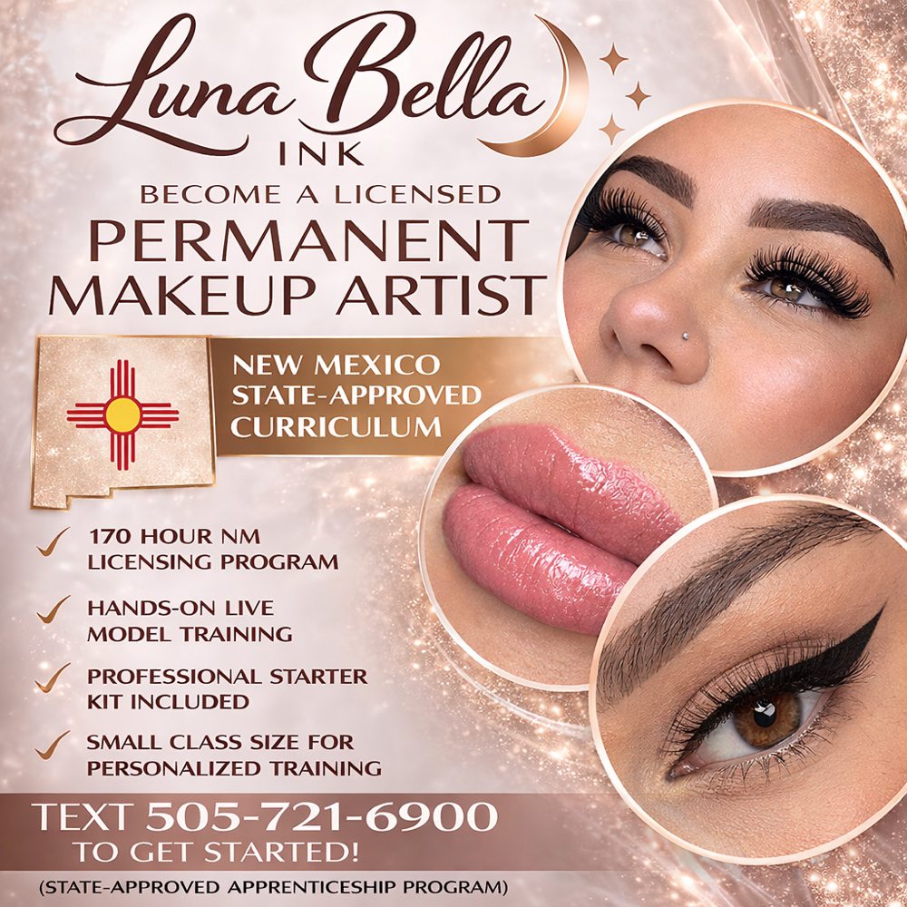 Licensure Course at Luna Bella Ink in Albuquerque, NM