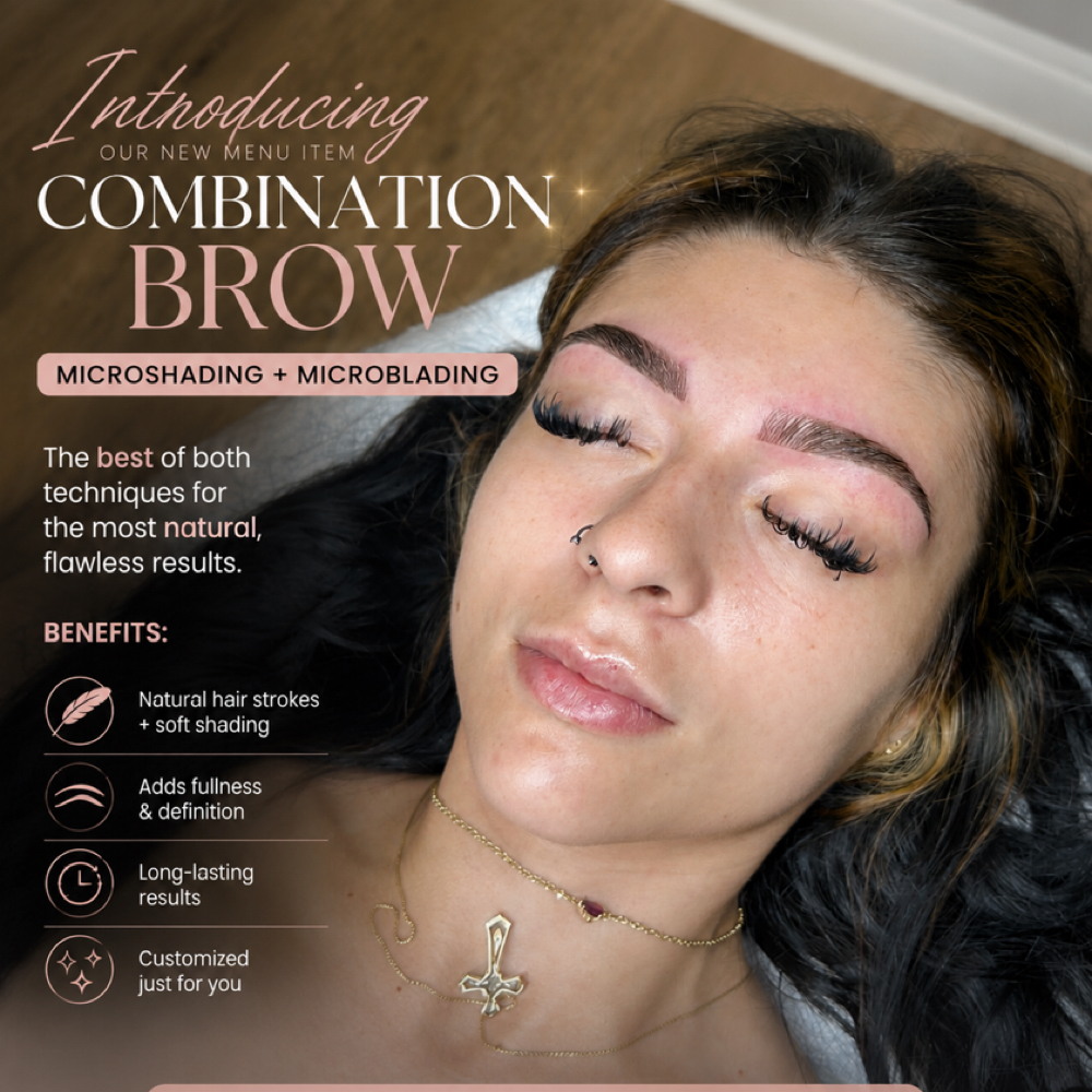 Combo Microshading/Microblading at The Chel’le Effect: Beauty & Aesthetics in Frankfort, IL