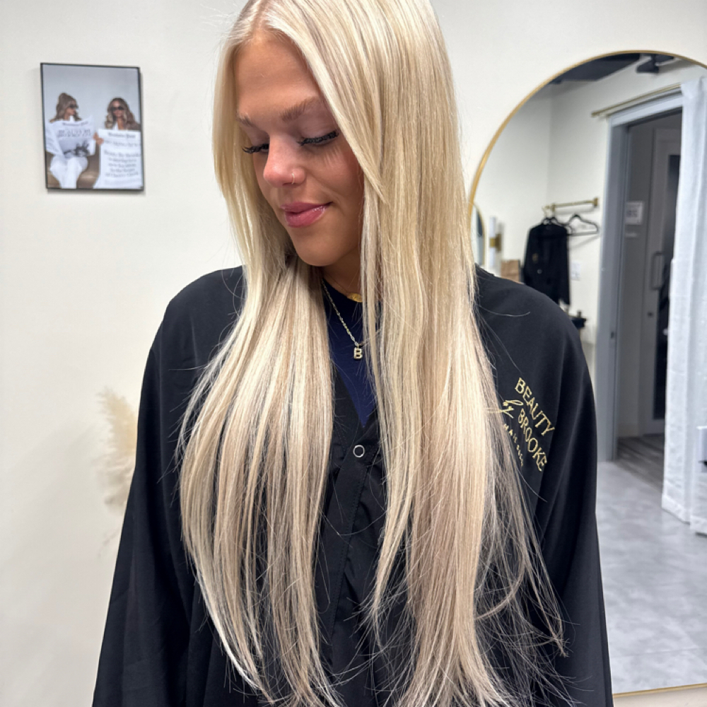 partial ktip install at Modern & Mane Salon in Denver, CO