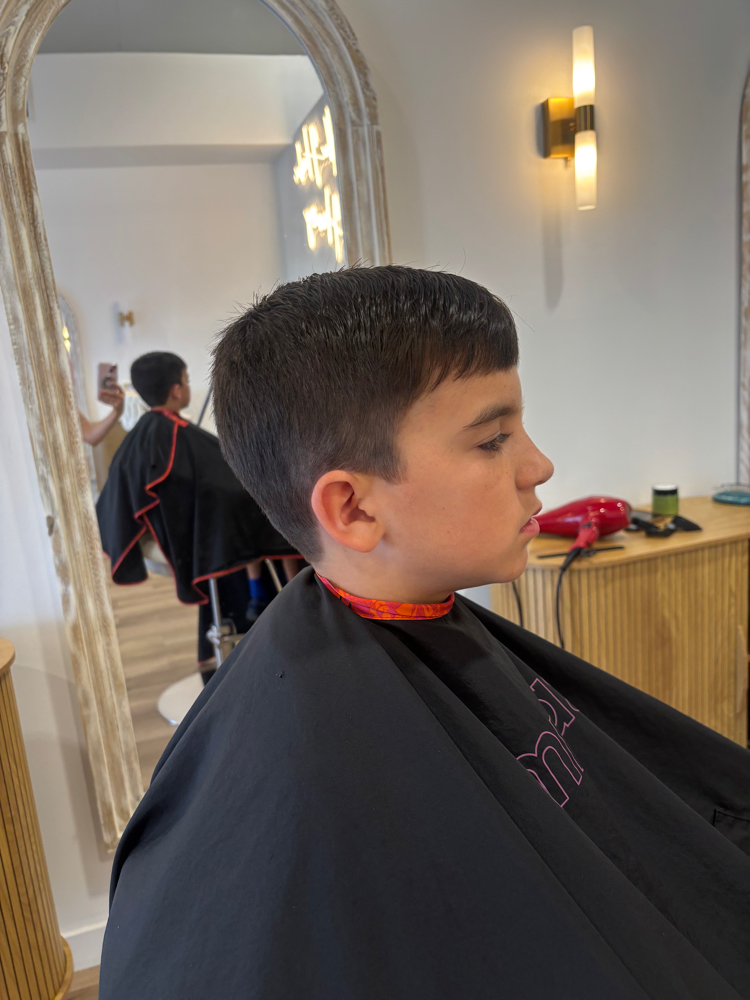 Little Boys Hair Cut at Megan Hinkson Hair & Beauty in Bryant, AR