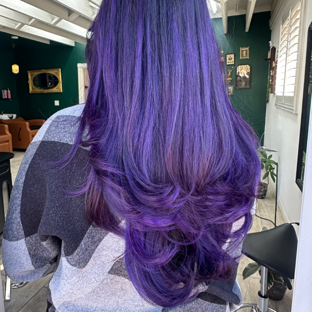 Sindy’s Vivids at Velvet Moon Hair & Nails Studio in Ventura, CA