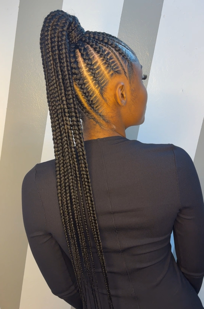 Braided Ponytail at HairByYaya in San Francisco, CA
