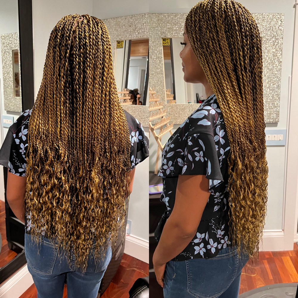 Senegalese Twists Long And Thin