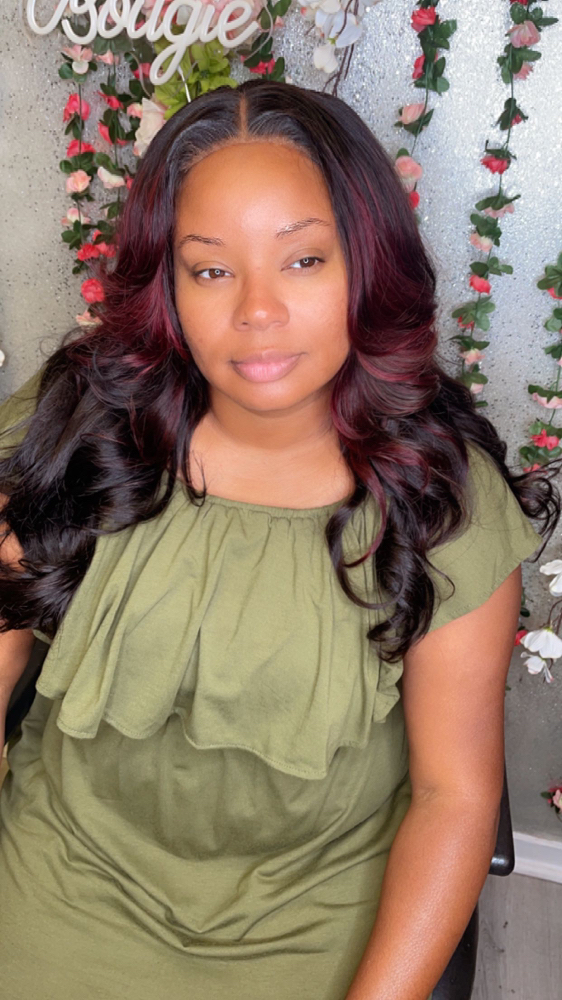Glueless wig application