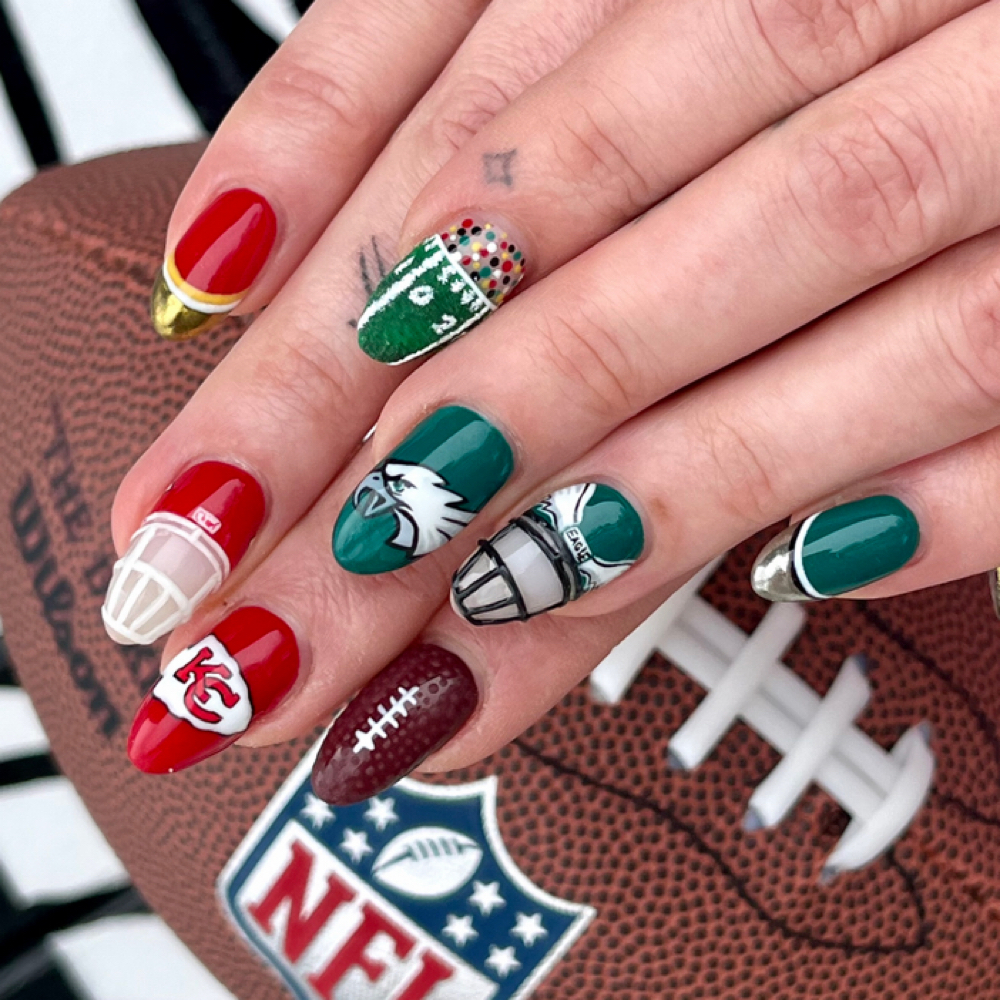 Couture Art Gel Manicure at Tiny Canvas Nail Co. in Eden Prairie, MN