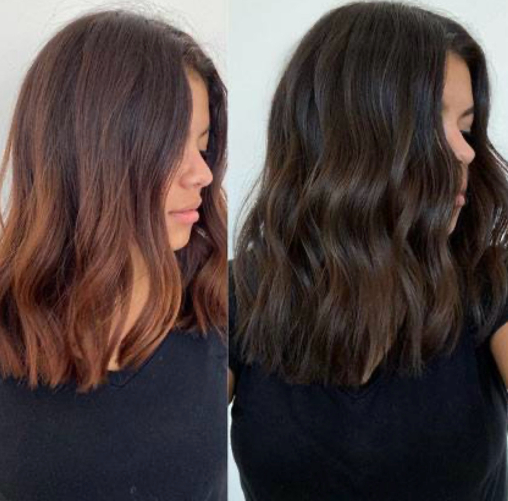 Demi-Gloss Treatment & Cut