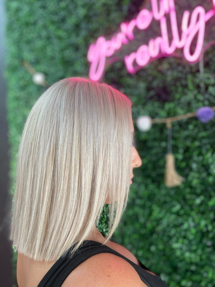 Platinum Blonde Retouch