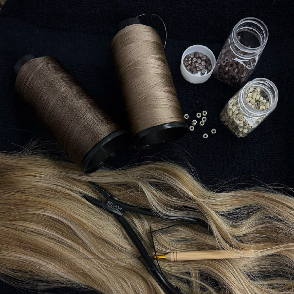 Hair Extension Cosultation at Color Corner Hair Lounge in Henrico, VA
