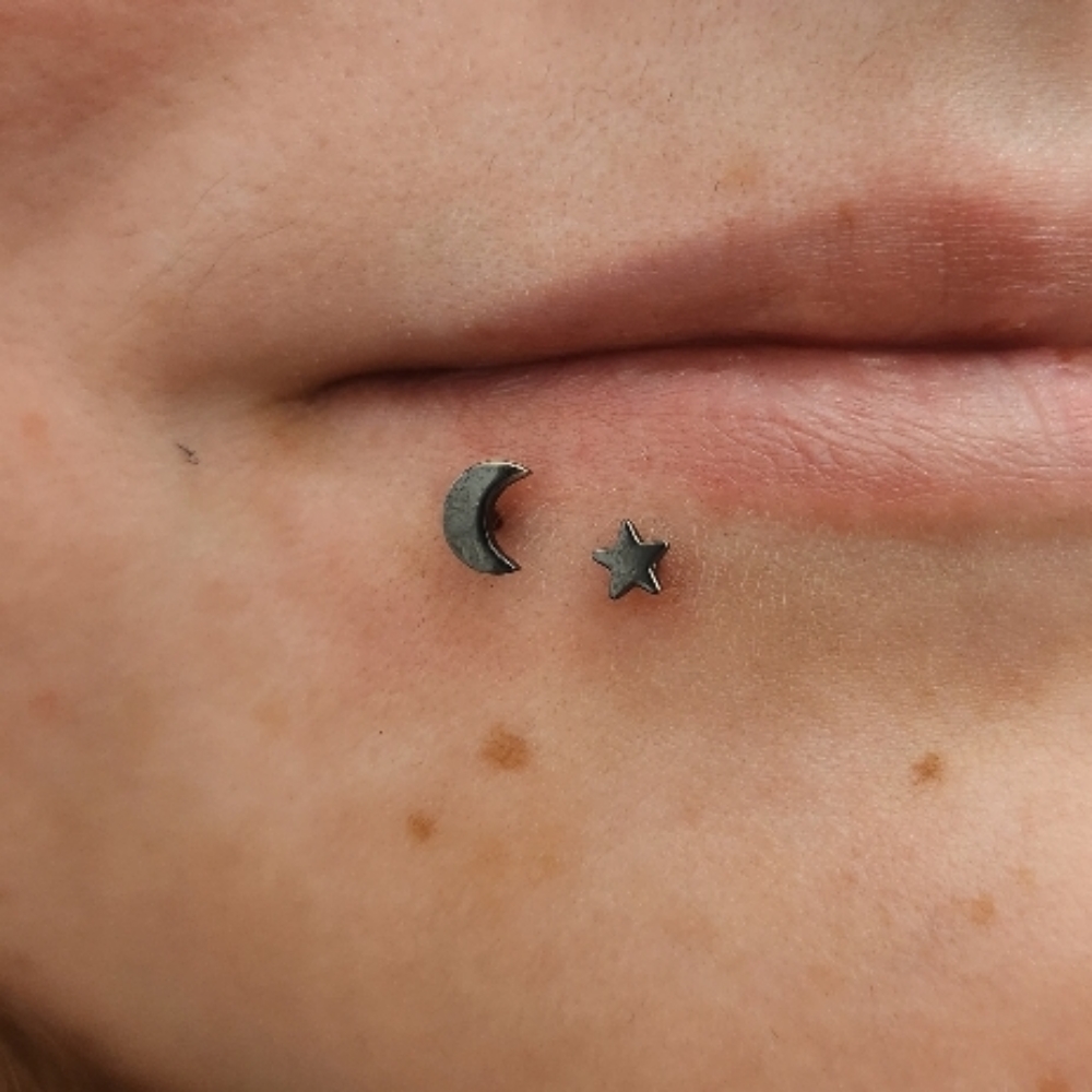 Lip Piercing at Sagrado Salon and Skin in Richland, WA