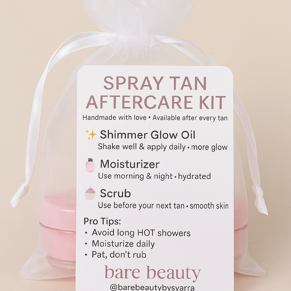 Spray Tan Aftercare Kit