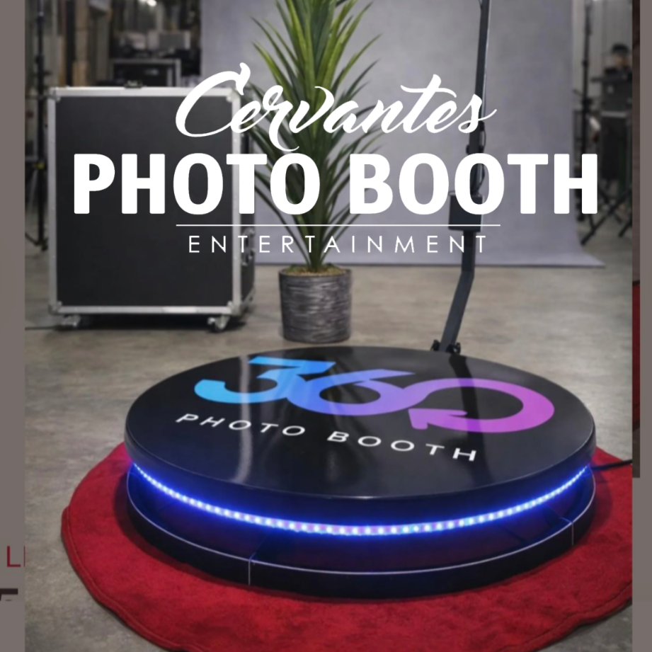 360° Photo Booth 2 Hour Packet at Cervantes Photo Booth Entertainment in Bell, CA