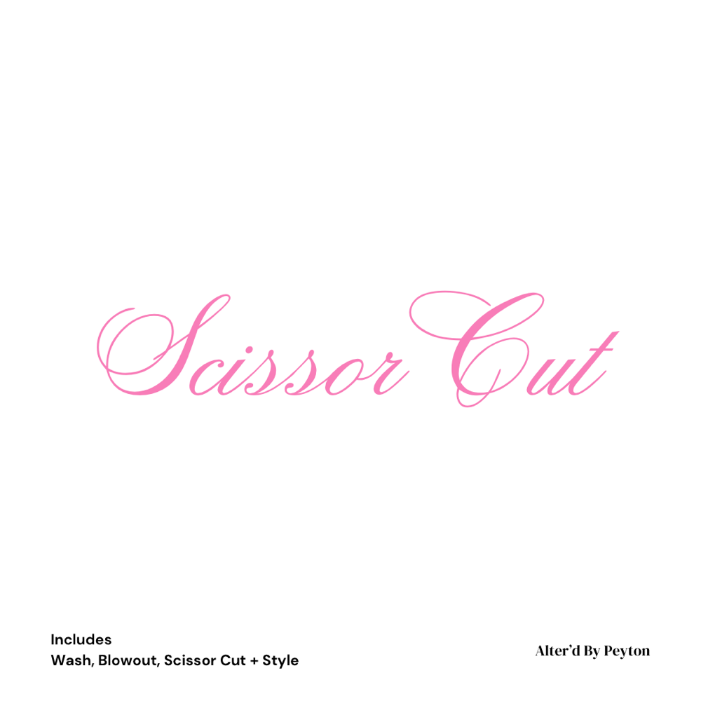 Scissor Cut + Style