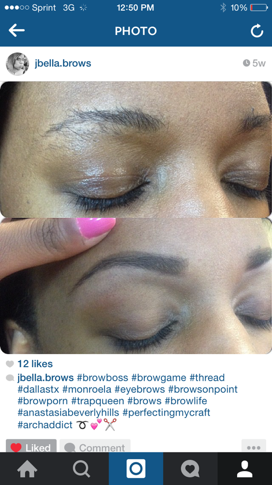 Eyebrow Threading