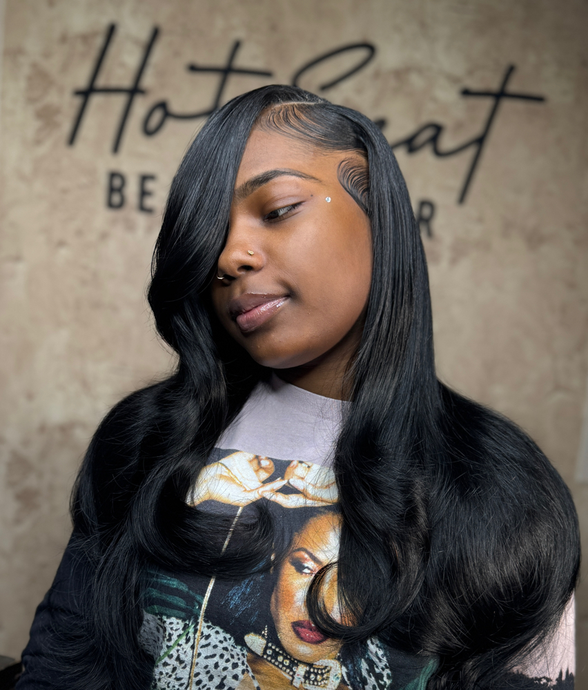 Quickweave with Leave out