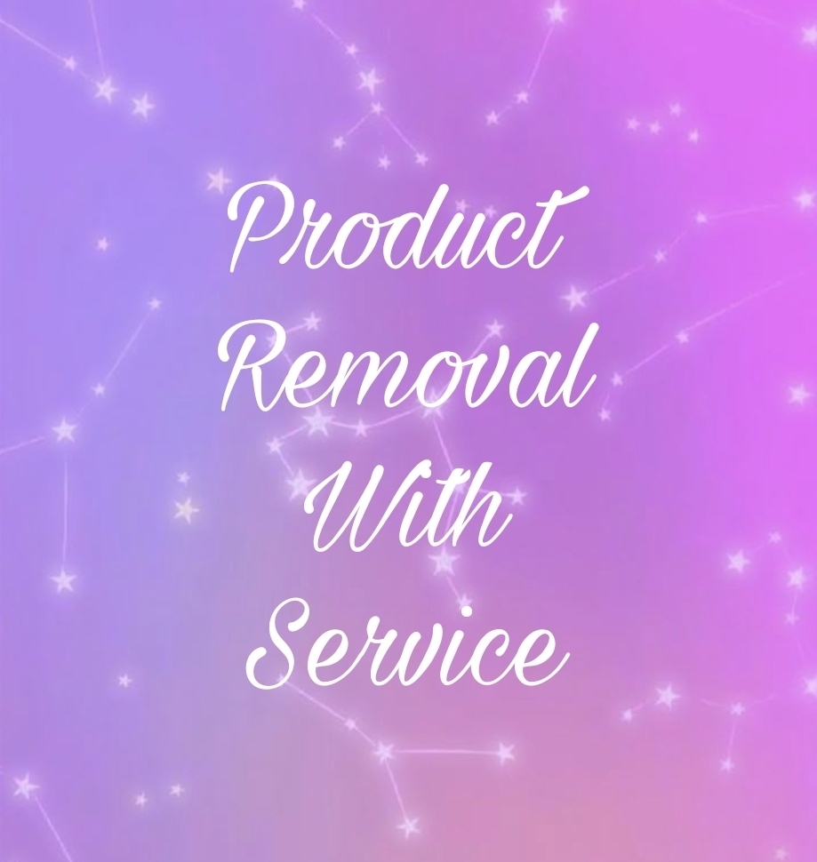Product Removal With Service