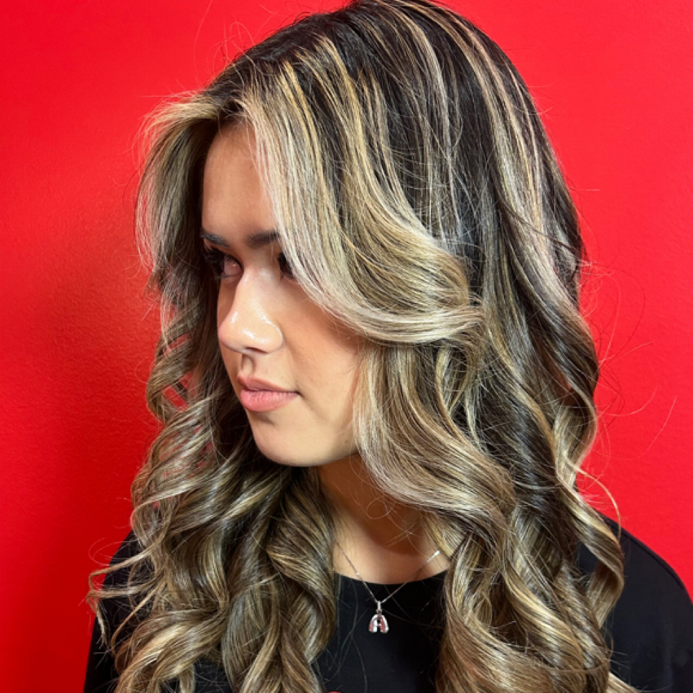 Haircut & Partial Highlight at HairGlambyLea in Aliso Viejo, CA