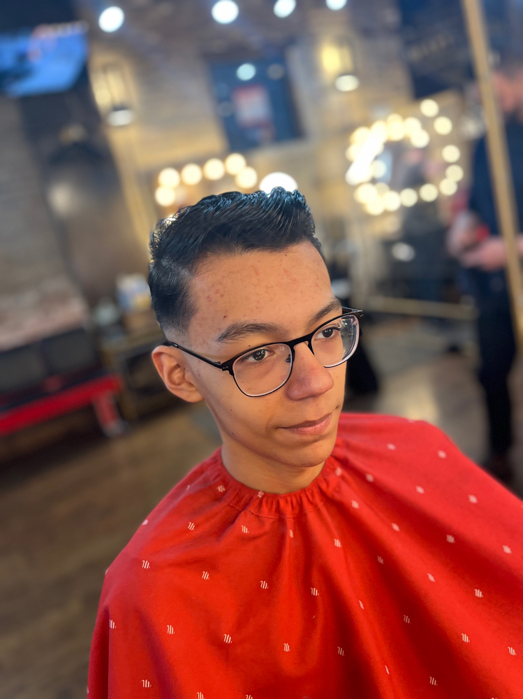 Gentleman In Training Haircut