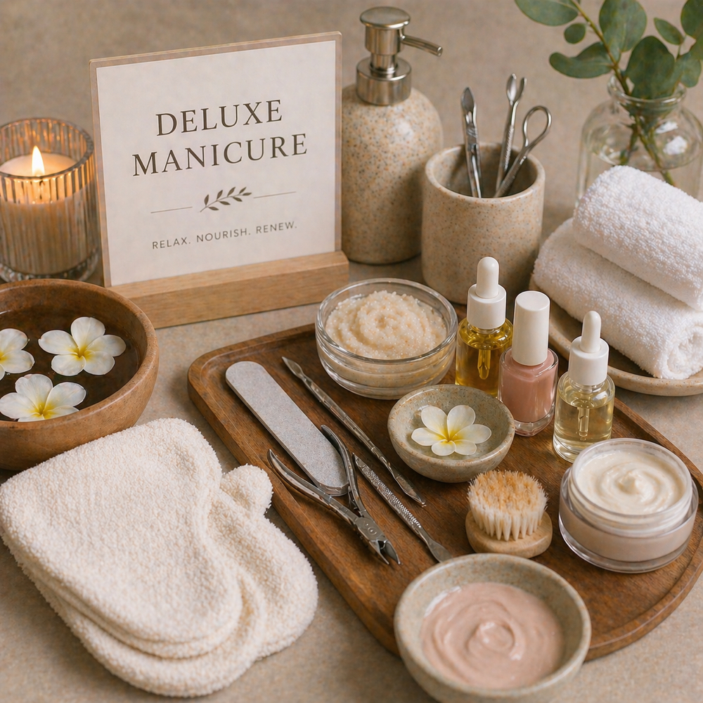 Manicure Deluxe at Bella Nail Spa in Aurora, IL
