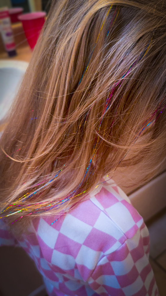Hair Tinsel-4 Beads