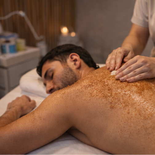Full Body Exfoliation Treatment at Aura Diora Spa in Scottsdale, AZ