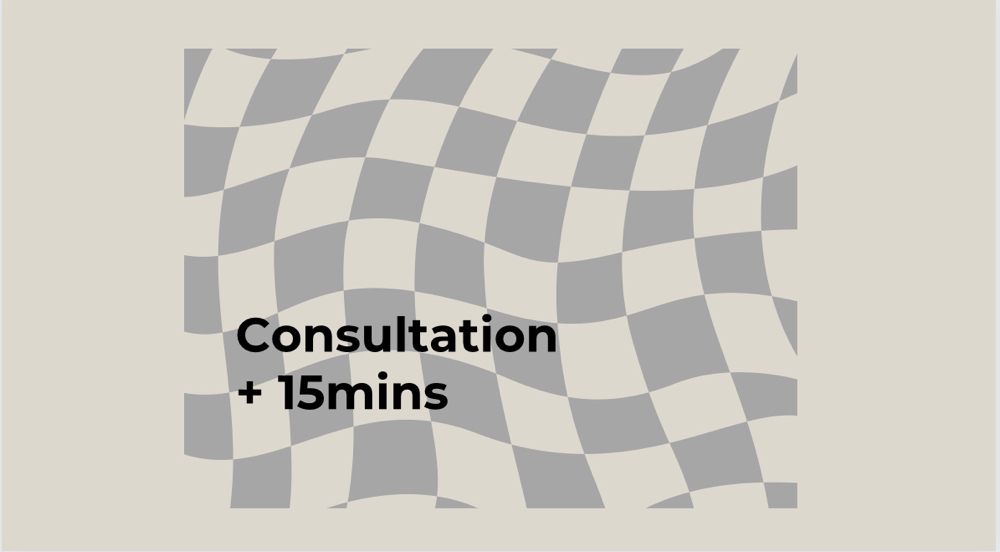 Consultation + 15min