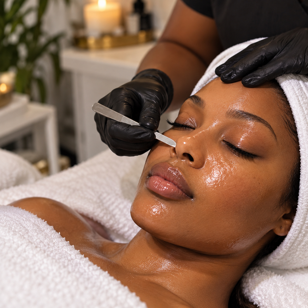 HFS Glass Skin Facial at HFS Trichology & HeadSpa Inc. in Stockton, CA