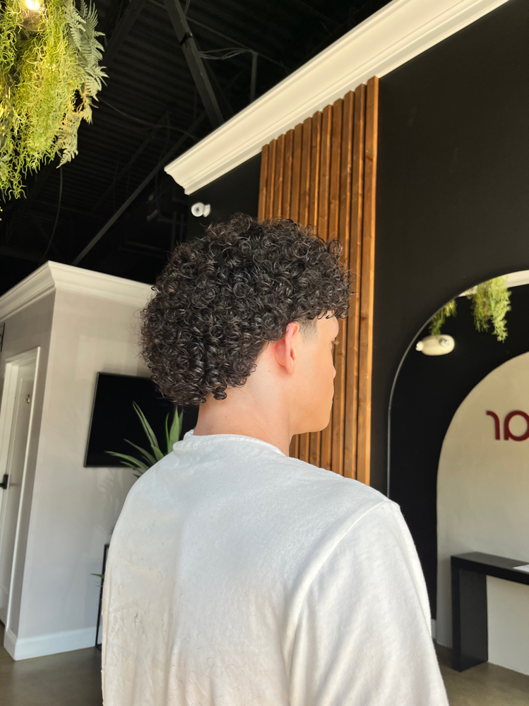 Men’s Curly Cut at Beauty Mark Hair Studio in Charlotte, NC
