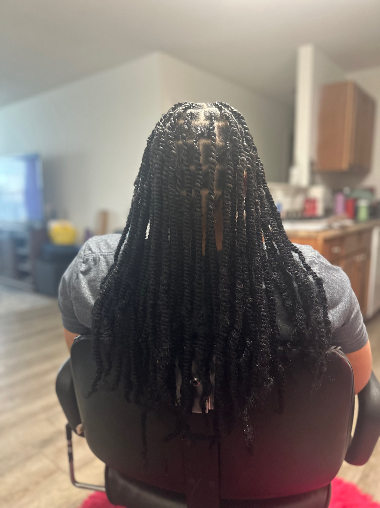 Large Twist With Weave