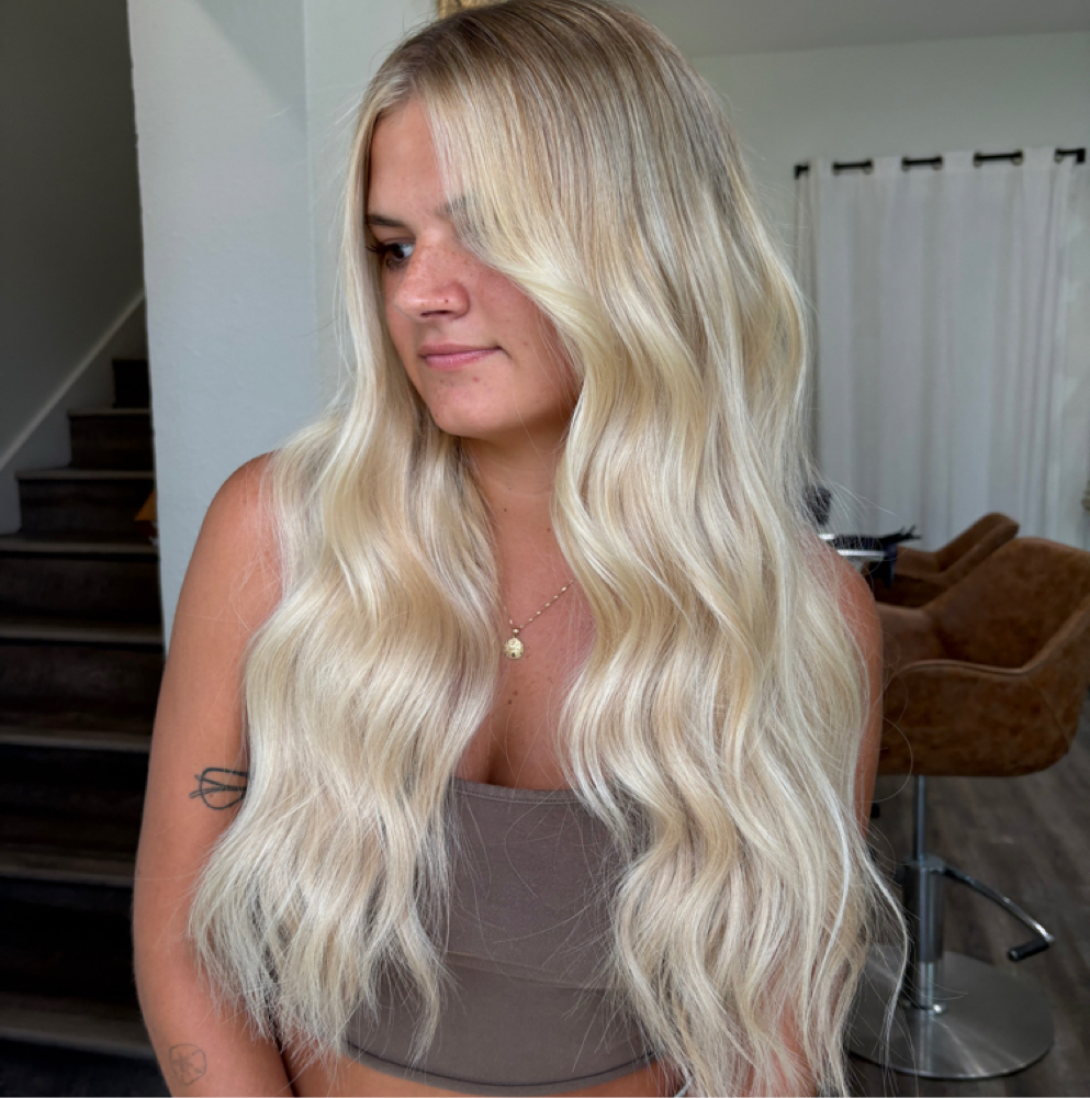 Delaney - Full Highlight + Haircut at CoastalHair&CO in Tampa, FL