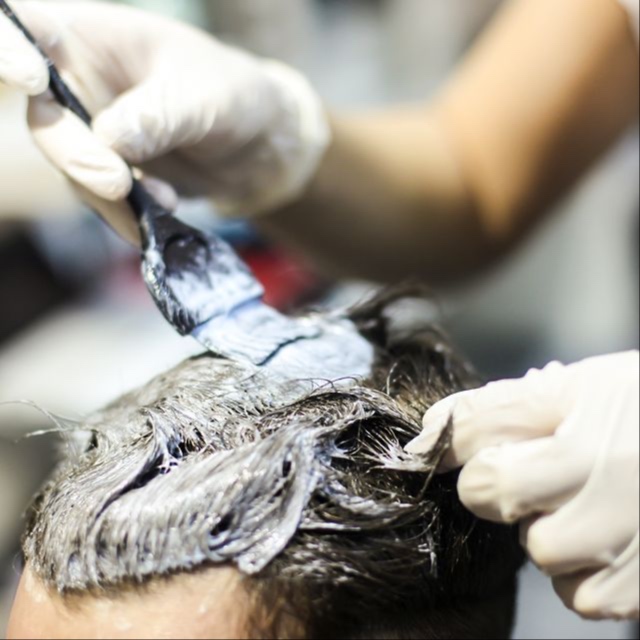 Men's color service at Willa Salon & Spa in Owatonna, MN