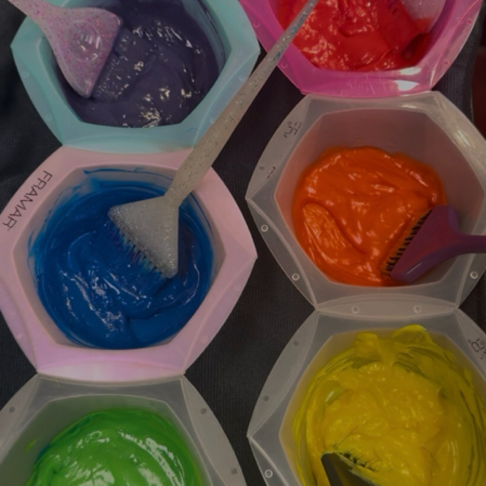 Partial Vivid Overlay at Rather Dye Studio in Murfreesboro, TN