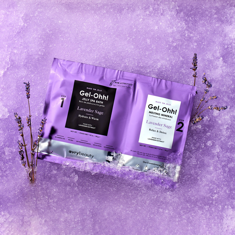 Lavendar Sage Jelly Spa Bath