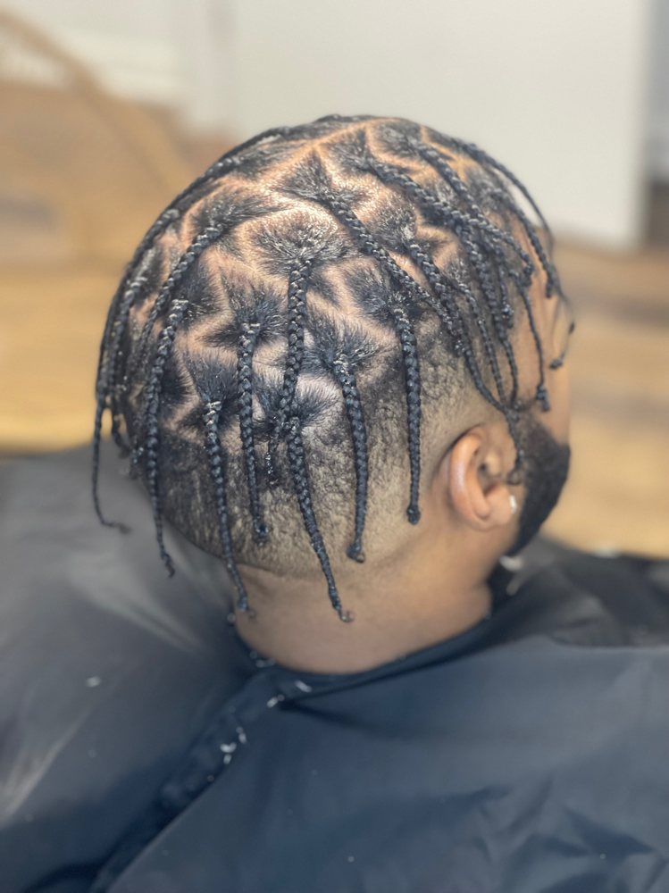 2strand Twist Or plaits W/ Design