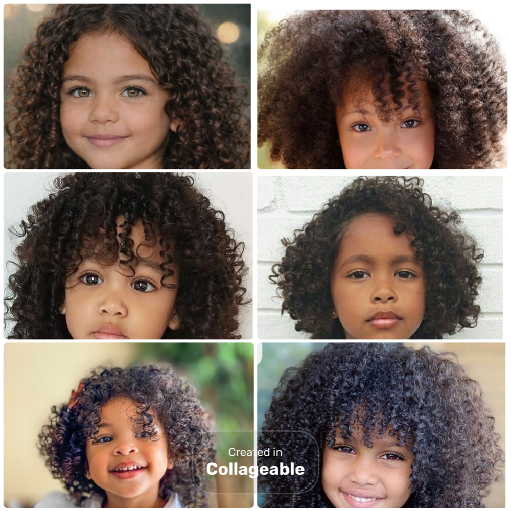 Curly Girls Hair Cut (age 3-9) at AV Curly Hair Studio in New Brunswick, NJ