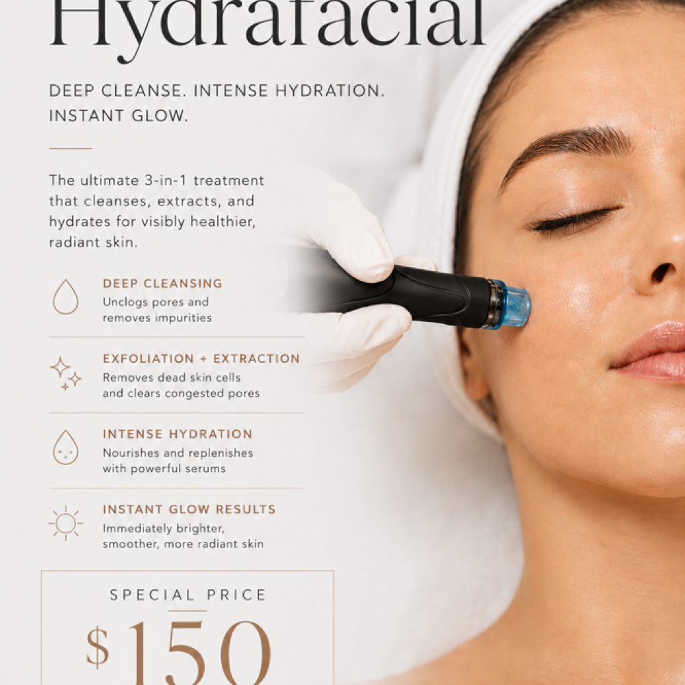Summer Savings- Hydrafacial at Resiliant Beauti in Odessa, TX