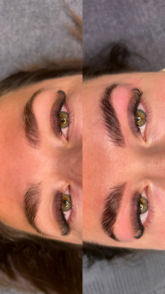 Brow lamination at Lash & Brow studio by CC in Castle Rock, CO